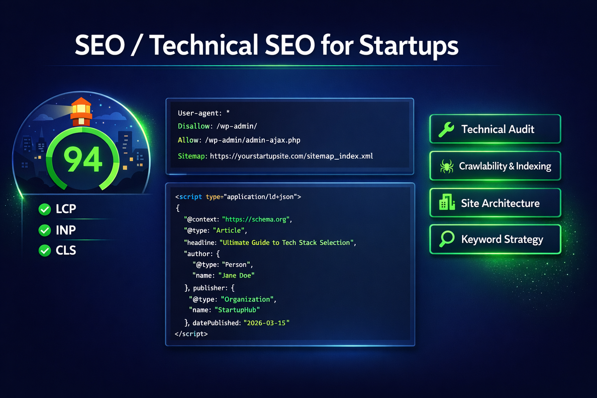 Technical SEO for Startups: What Developers Miss