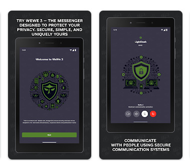 WeWe3 iPad interface