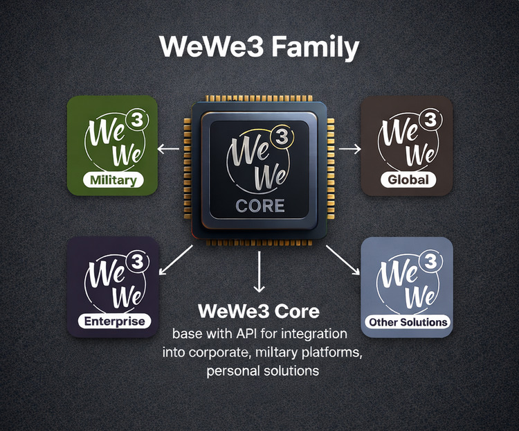 WeWe3 product family